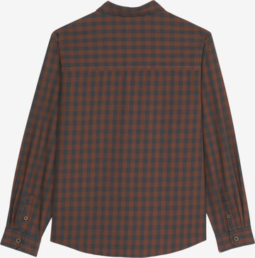 Marc O'Polo Regular fit Button Up Shirt in Brown