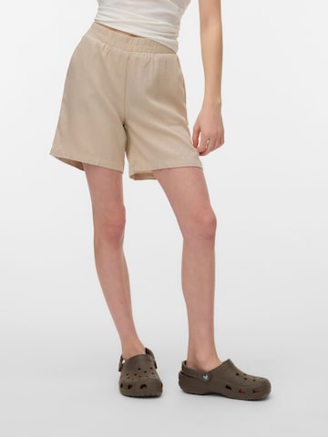 Regular Pantalon 'VMMymilo' Vero Moda Girl en gris : devant