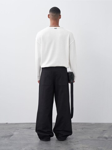 VAMOS CLO Wide leg Trousers 'Chattanooga' in Black