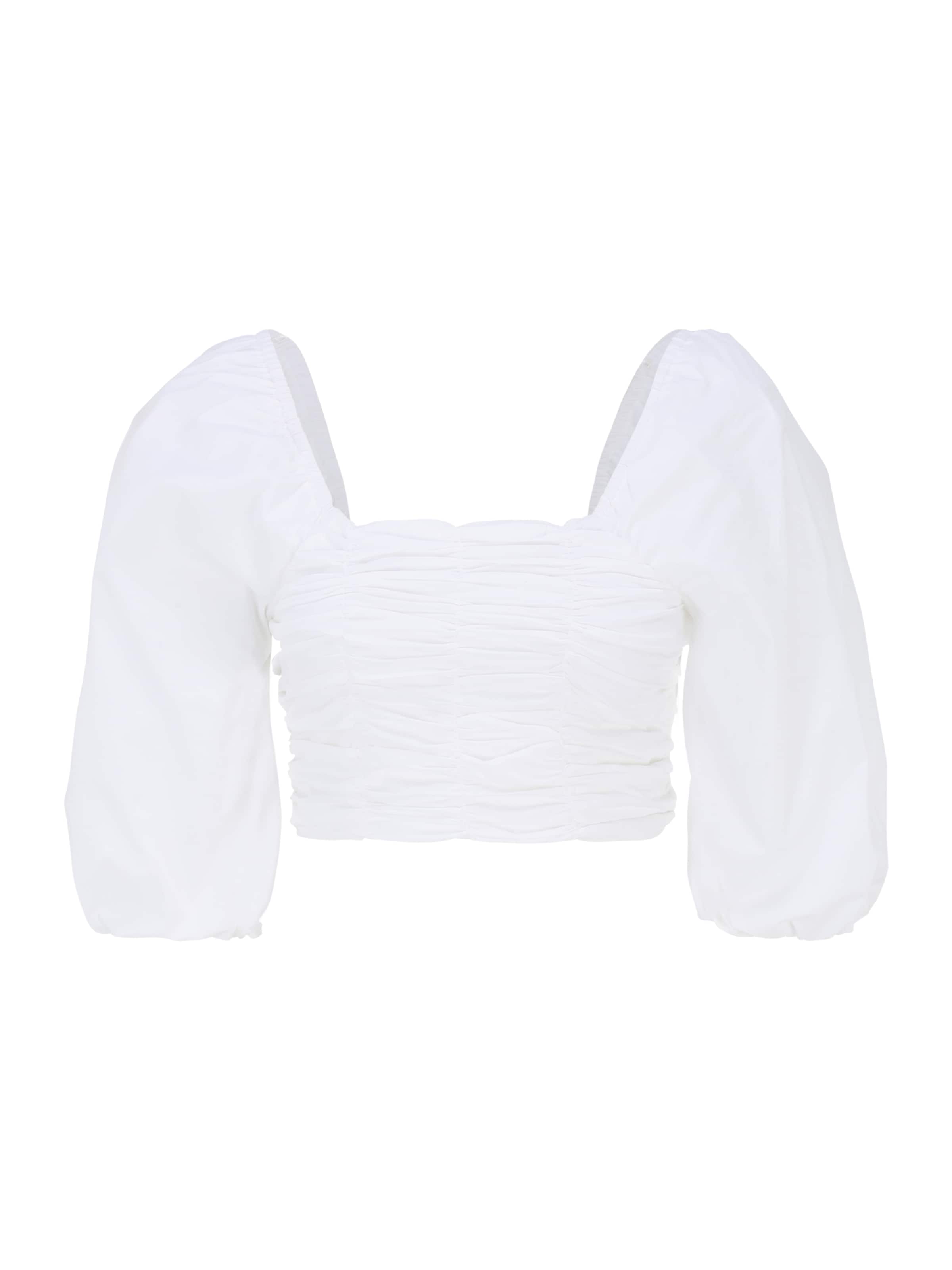 River Island Τοπ σε λευκό: μπροστά