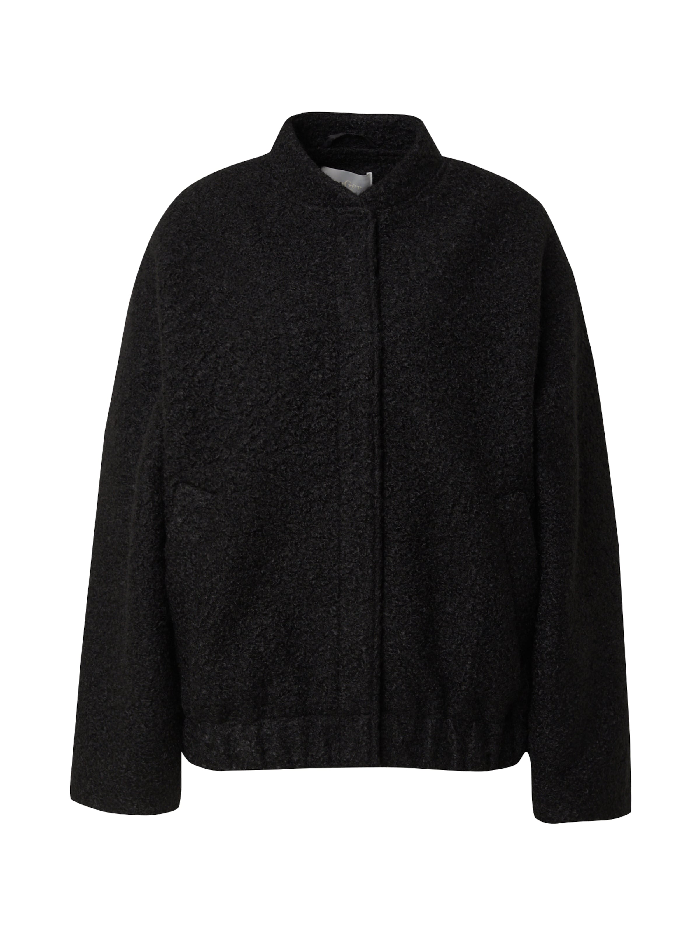 LeGer by Lena Gercke Φθινοπωρινό και ανοιξιάτικο μπουφάν 'Mailin' σε μαύρο: μπροστά