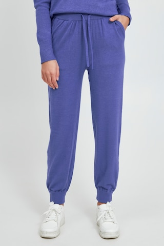 b.young Regular Pants 'BYMILO' in Blue: front