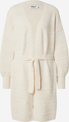 ONLY Вязаная кофта 'ONLSELESTA' в Бежевый: спереди