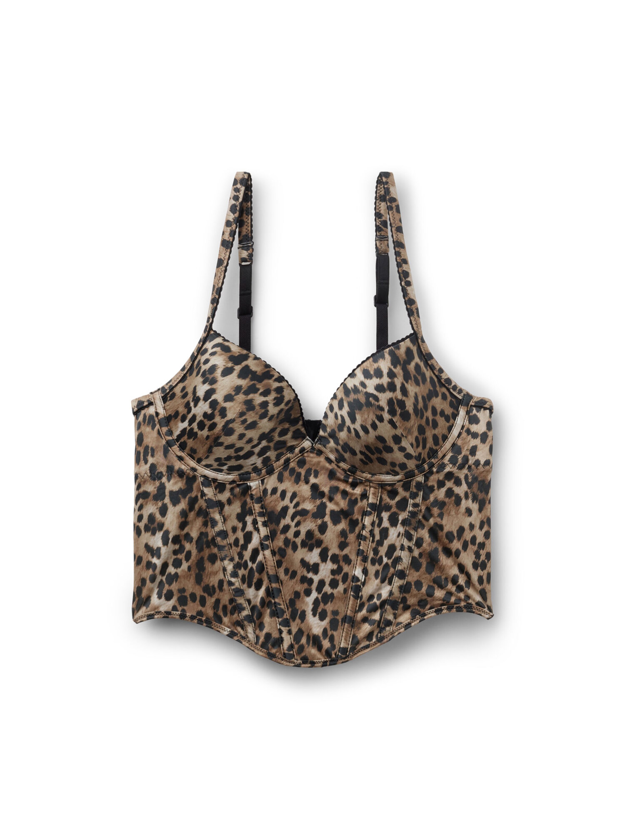 Tezenis Classic Bra 'Sauvage Soul' in Brown: front