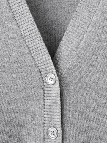 MANGO Strickjacke 'BRUNINS' in Grau