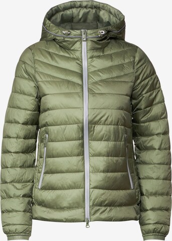 CECIL Between-Season Jacket in Green: front