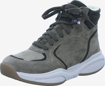 Xsensible Schnürstiefelette in Grün: Vorderseite