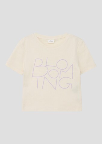 s.Oliver Shirt in Beige