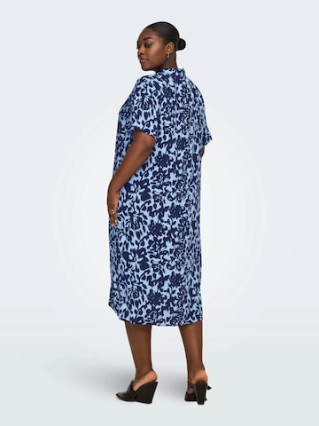 ONLY Carmakoma Dolga srajca 'CARYASMIN' | modra barva