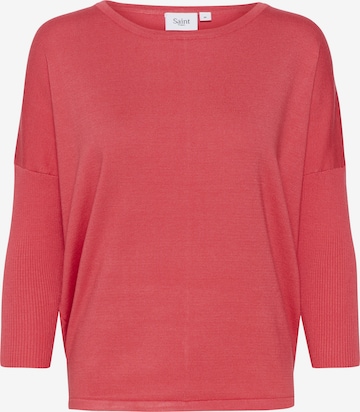 SAINT TROPEZ Sweater 'Mia' in Red: front