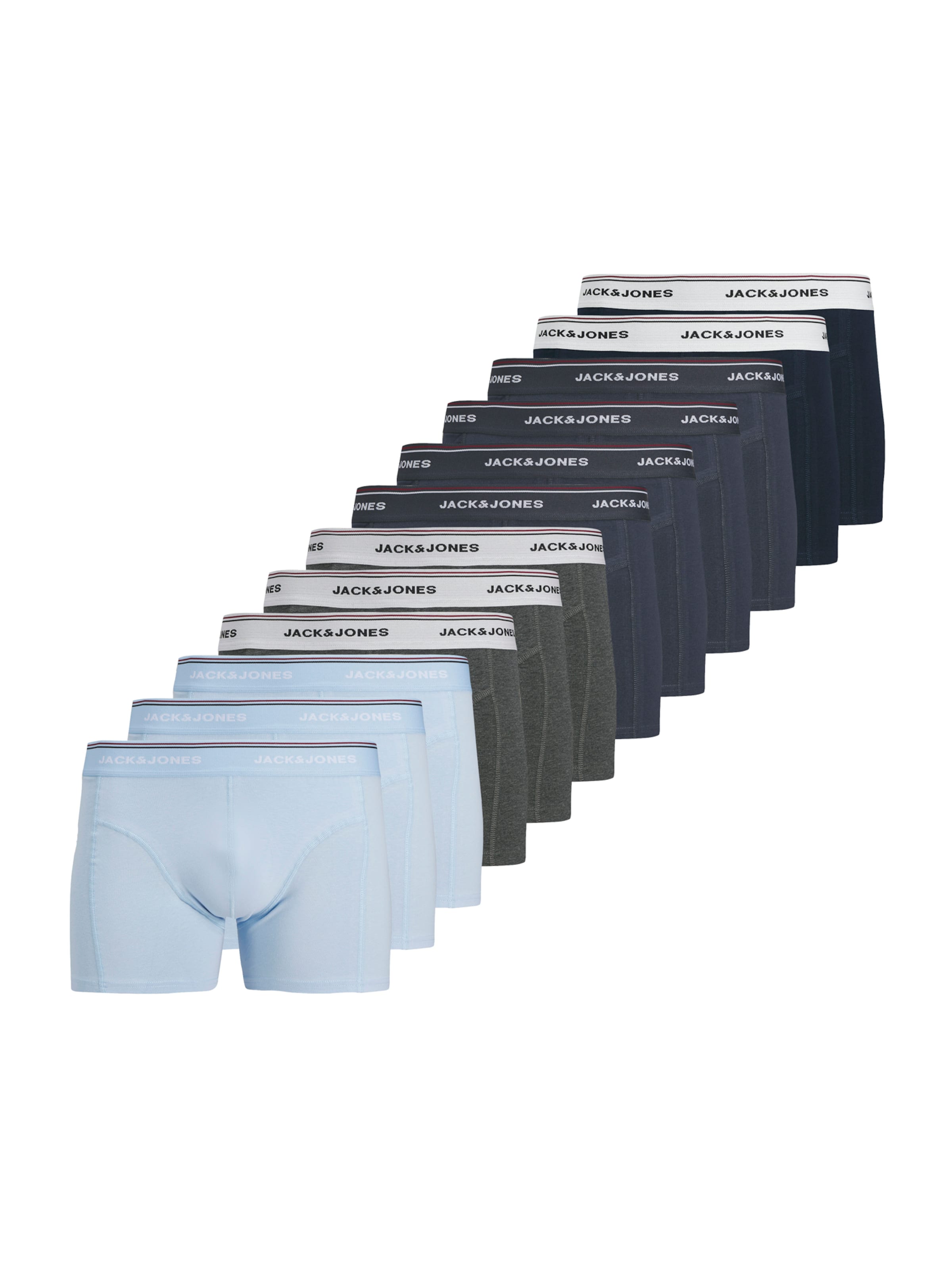 Boxeri 'JACAVERY' de la JACK & JONES pe albastru: față