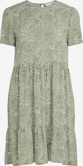 VILA Kleid in grün / weiß, Produktansicht