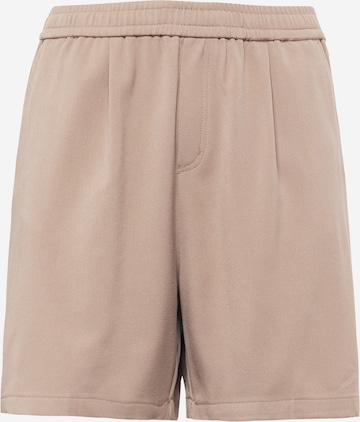 WEEKDAY Loosefit Shorts 'Jacob' in Beige: predná strana