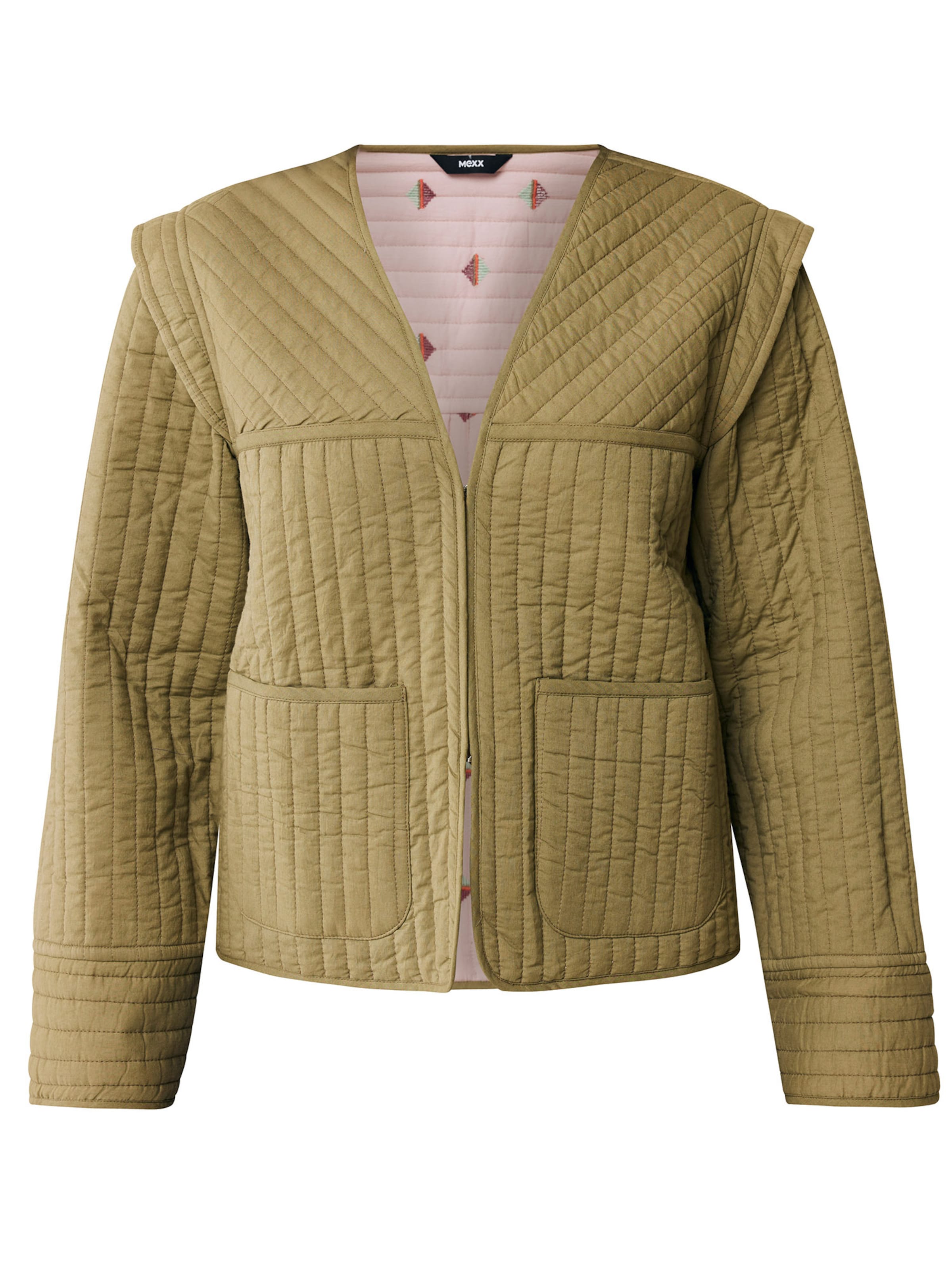 MEXX Kevad-sügisjope, värv roheline: eest vaates