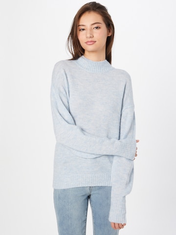 ICHI Sweater in Blue: front