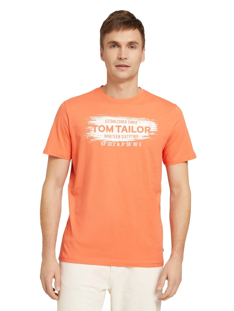 Men Clothing TOM TAILOR New Orange