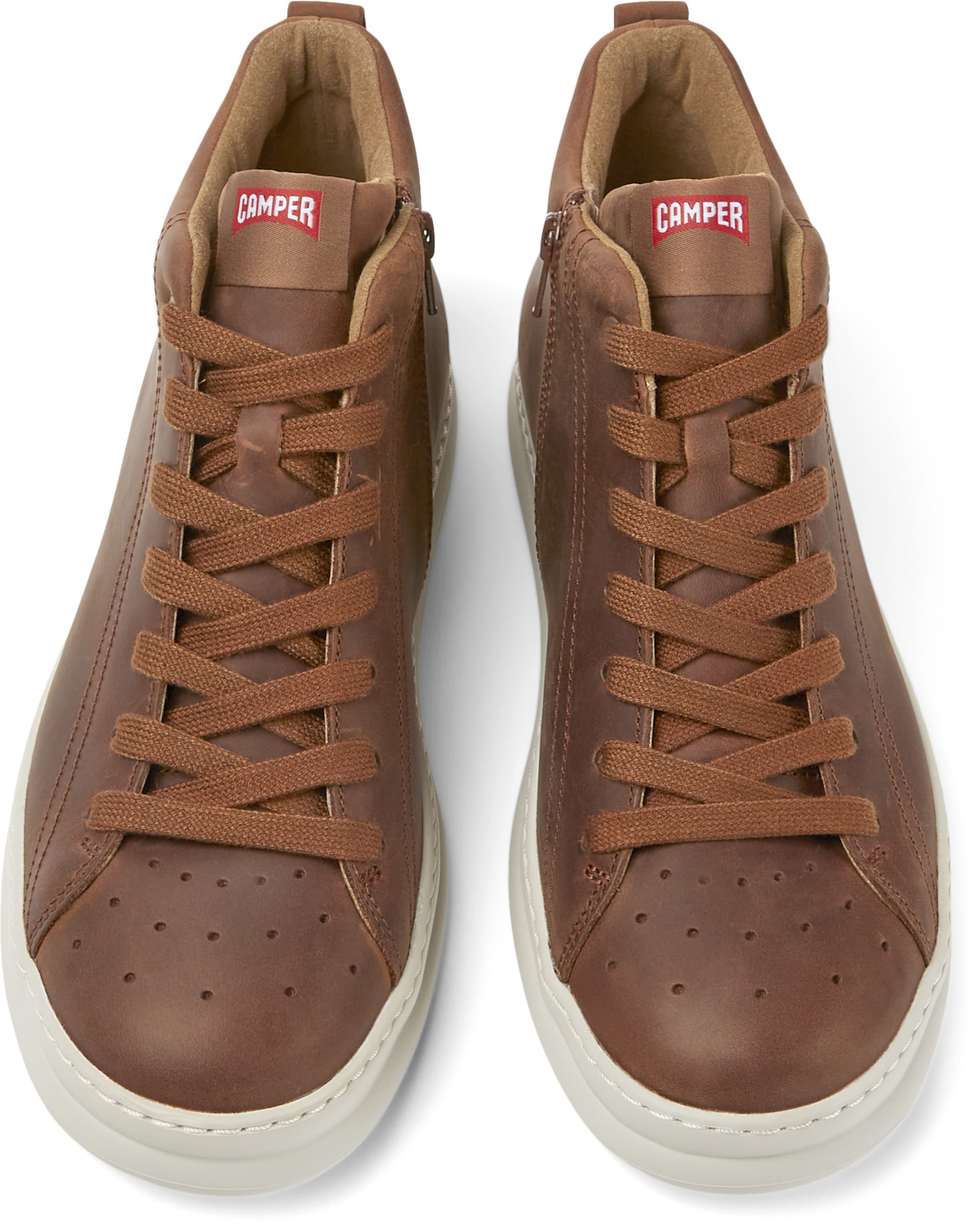 Baskets hautes 'Runner Four' CAMPER en marron