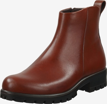 ECCO Ankle Boots 'Modtray' in Brown: front