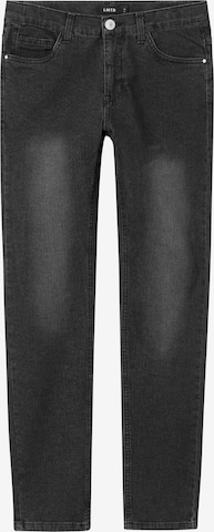 NAME IT Slimfit Jeans in Grijs: voorkant