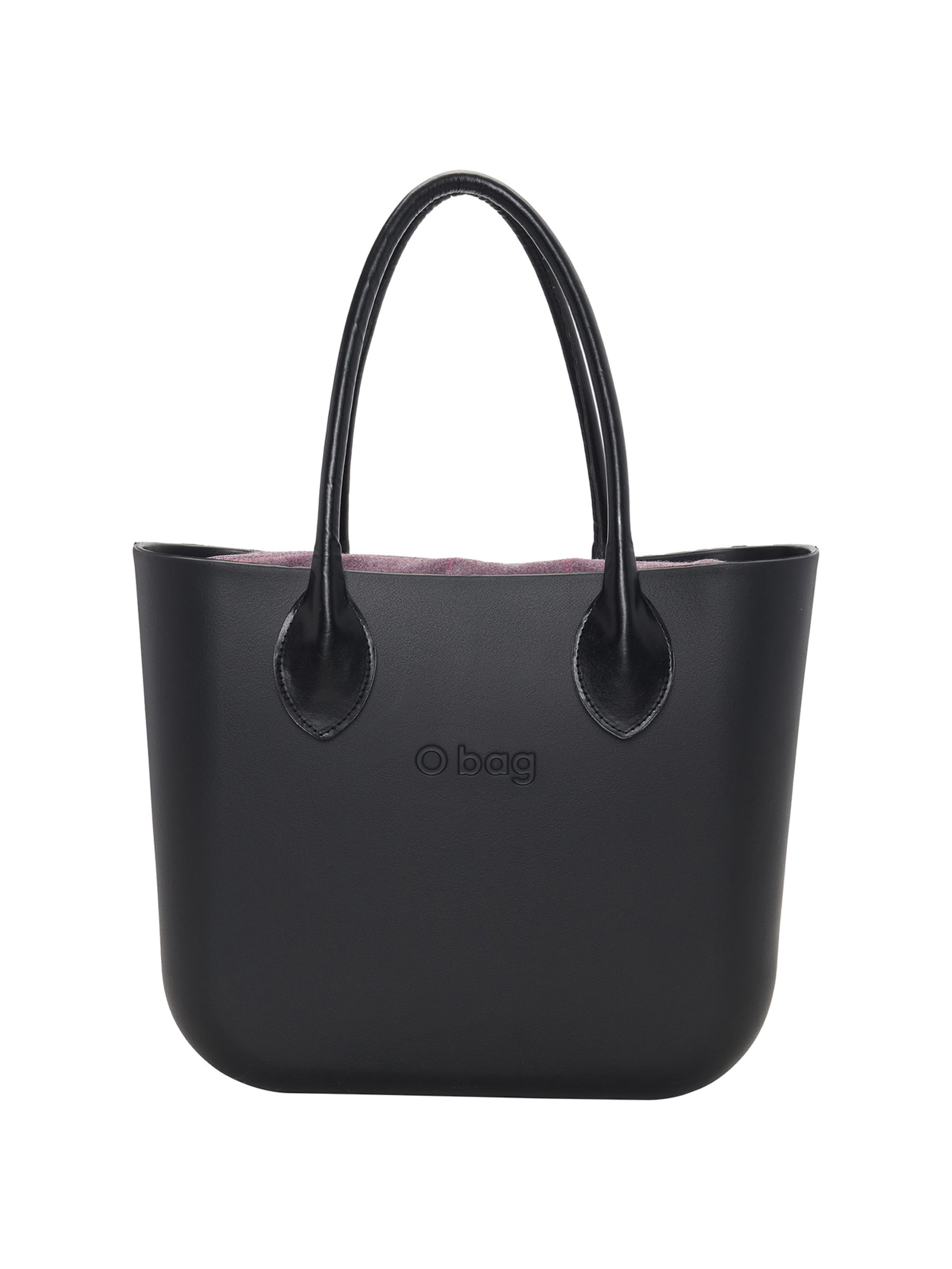 O bag Shopper in Black: front