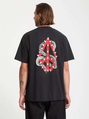 T-Shirt 'Snake Peace LSE' Volcom en noir