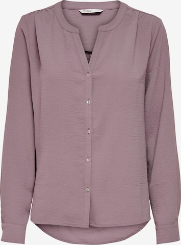 ONLY Blouse 'Mette' in Lila: voorkant
