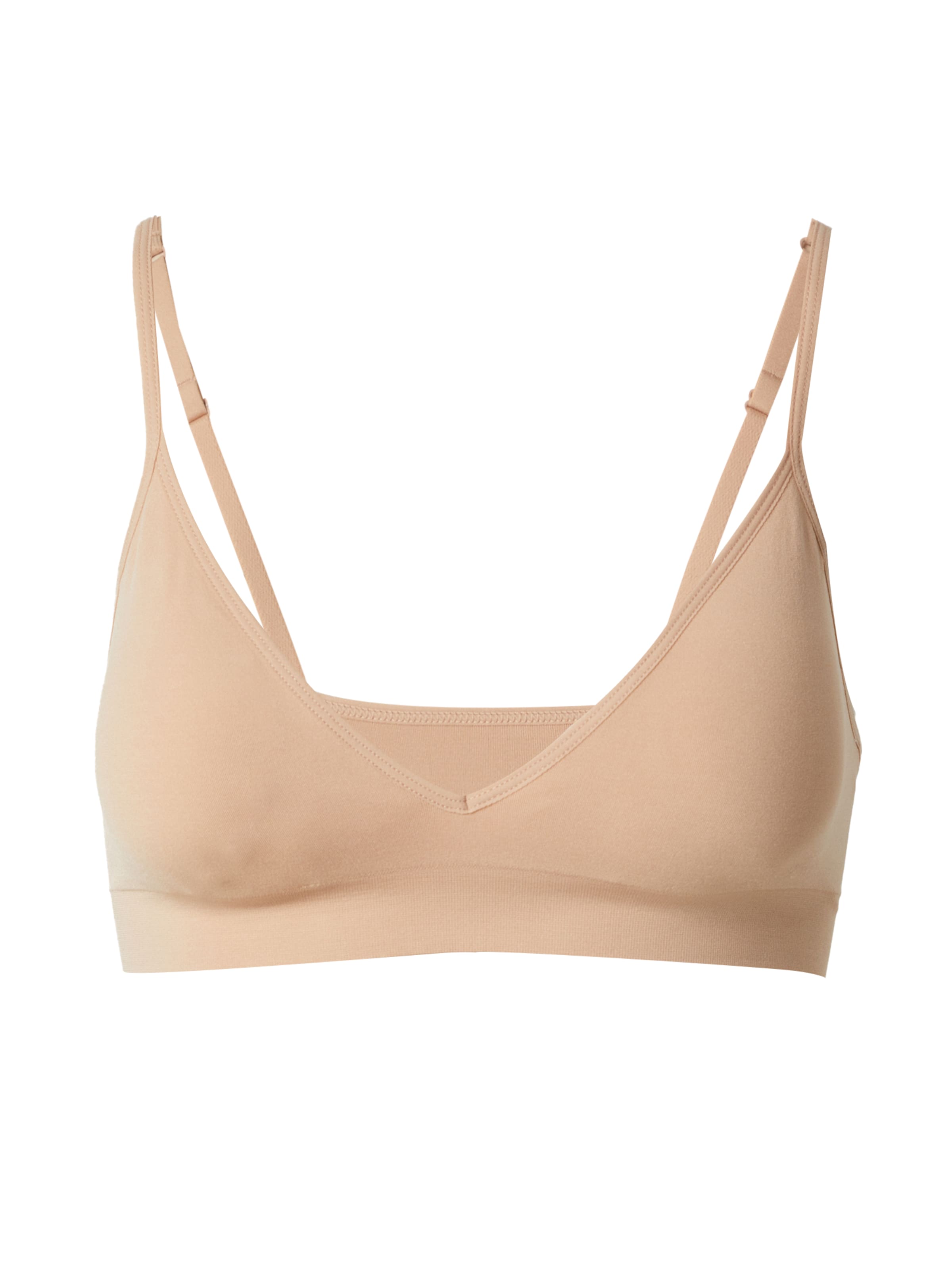 Lindex - Triángulo Sujetador en beige: frente