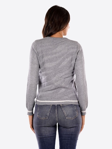 Pull-over 'Maglia' Yes Zee en gris