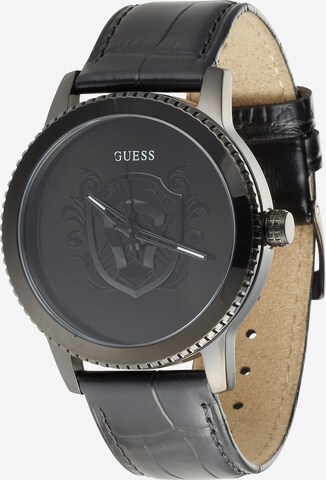 GUESS Uhr in Schwarz: predná strana