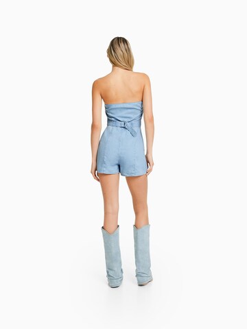 Tuta jumpsuit di Bershka in blu