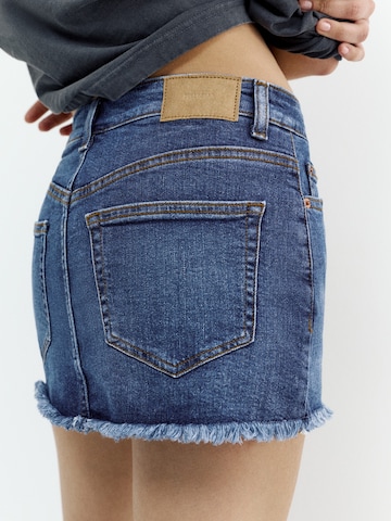Pull&Bear Hosenrock in Blau