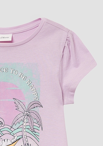 T-Shirt s.Oliver en violet