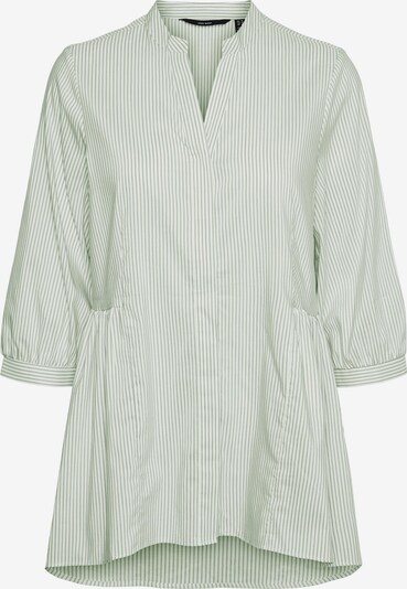 Camicia da donna 'Clara' VERO MODA di colore verde chiaro / bianco, Visualizzazione prodotti