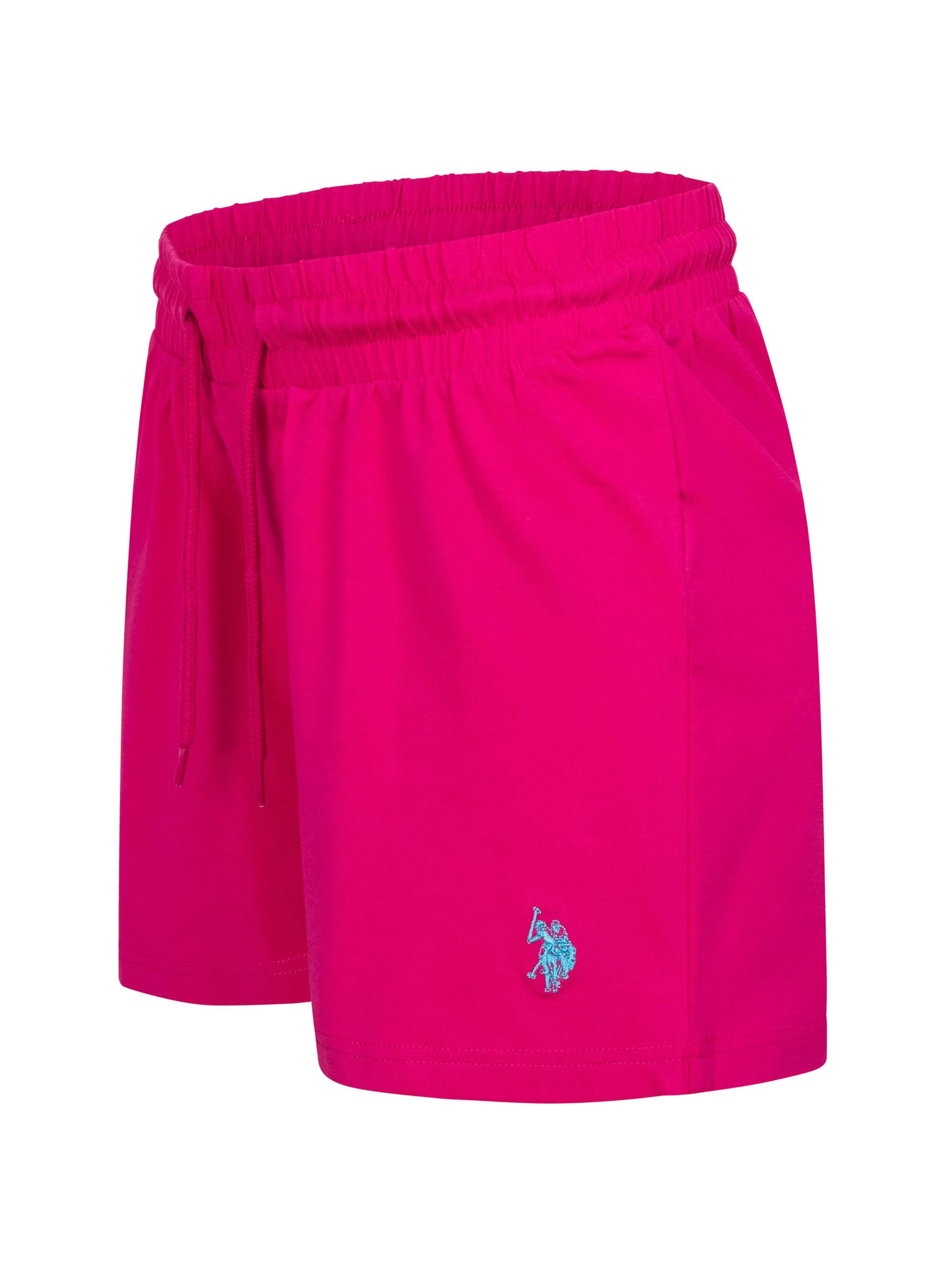 U.S. POLO ASSN. Regular Trousers in Pink