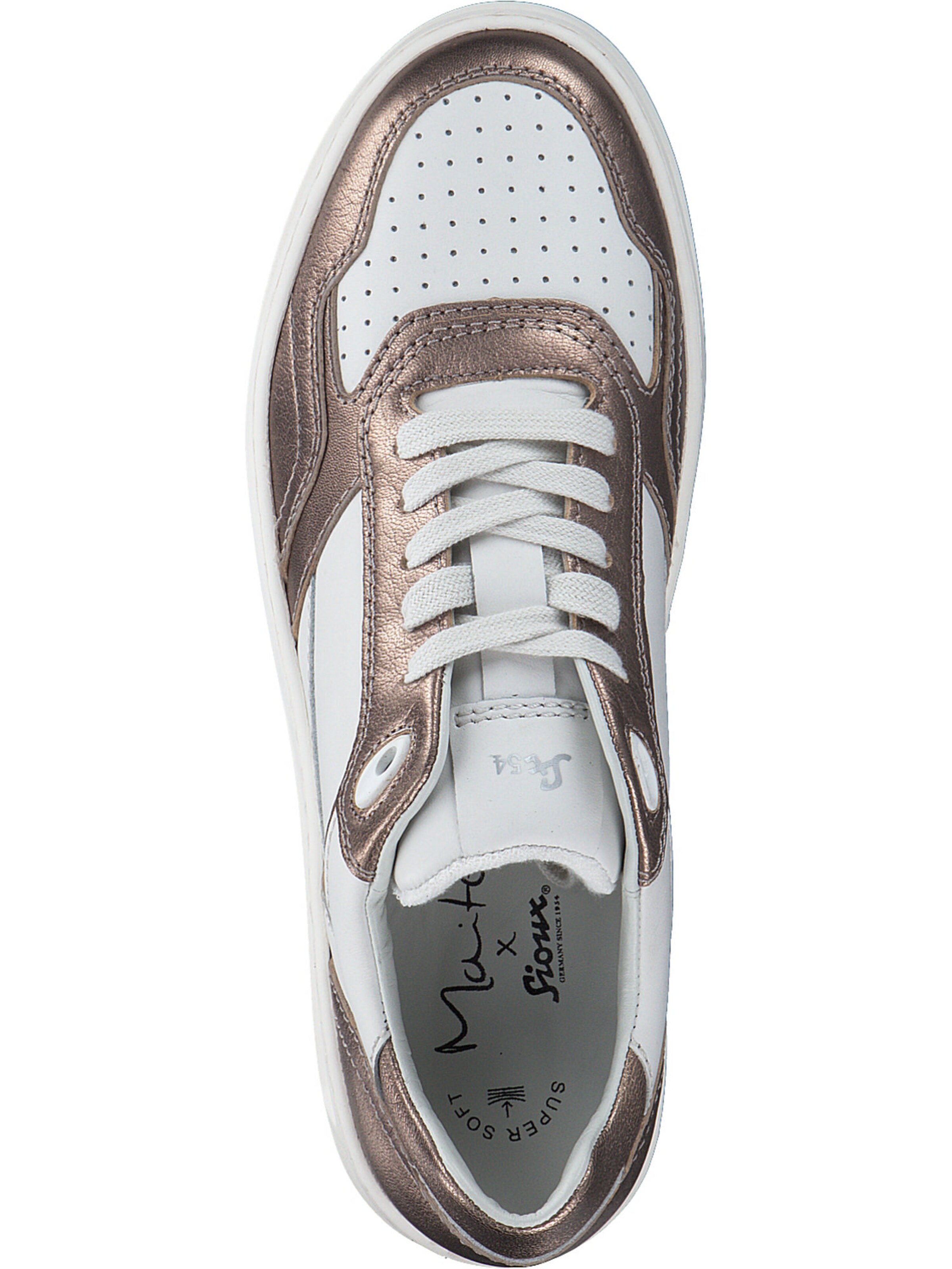 SIOUX Sneakers laag 'Maites' in Brons