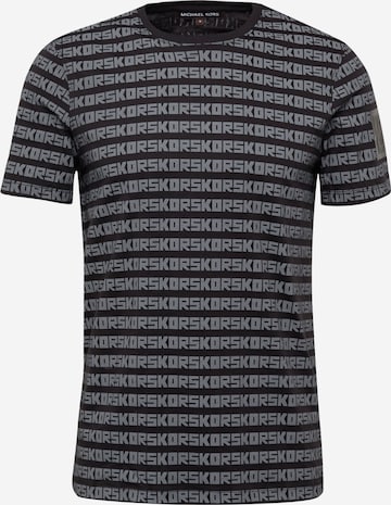 Michael Kors Тениска 'CUBE' в черно: отпред