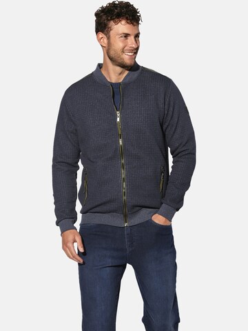 BABISTA Between-Season Jacket 'Emanoro' in Blue: front