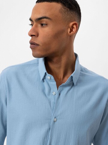 Regular fit Camicia di Antioch in blu