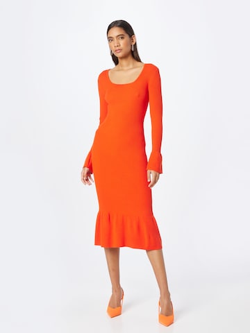 River Island Knitted dress in Red: front