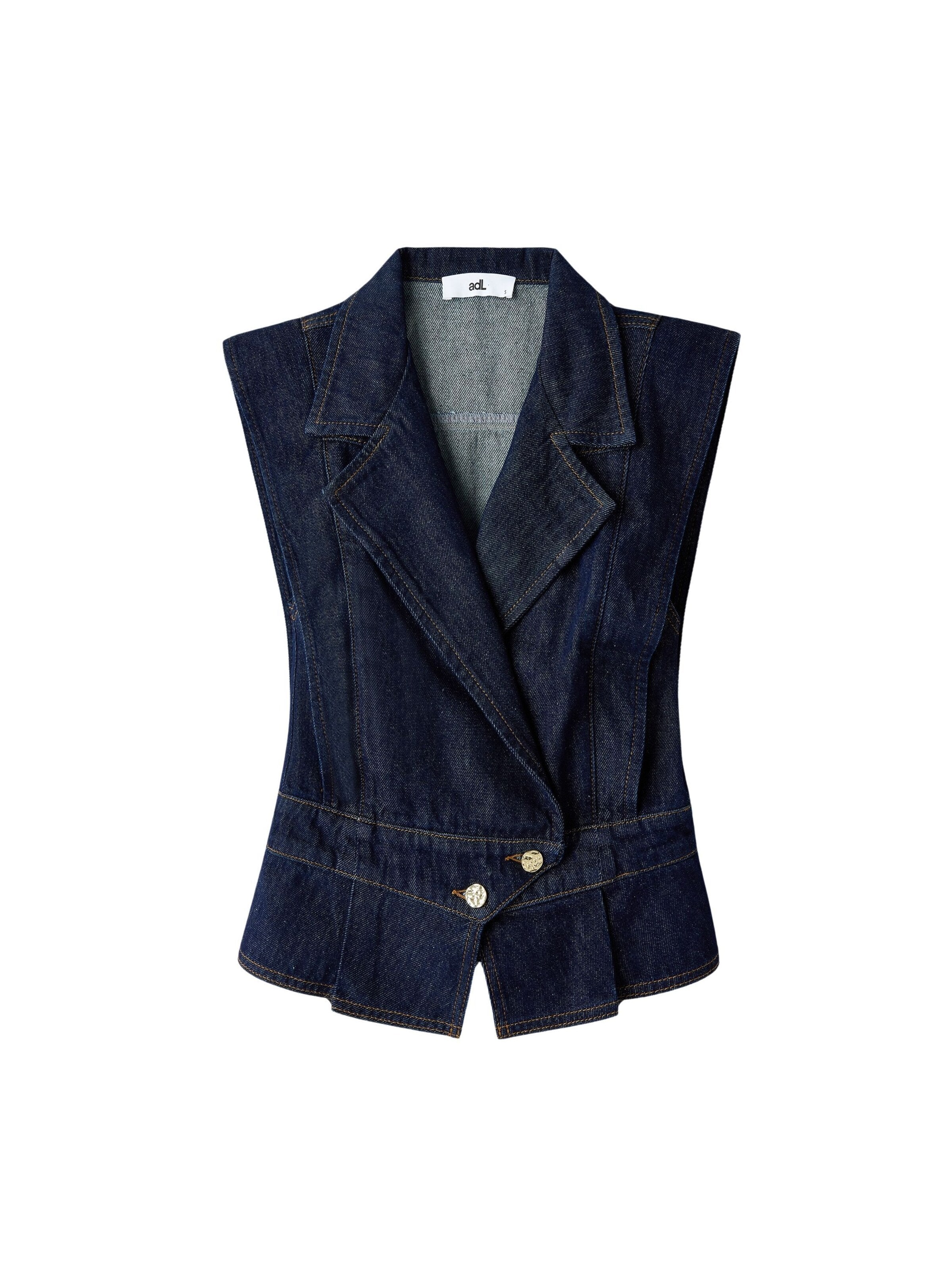 adl Bodywarmer in Blauw: voorkant