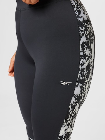 Reebok Skinny Workout Pants 'Modern Safari' in Black