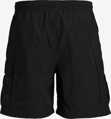 Jack & Jones Junior Badeshorts 'Fiji' in Schwarz