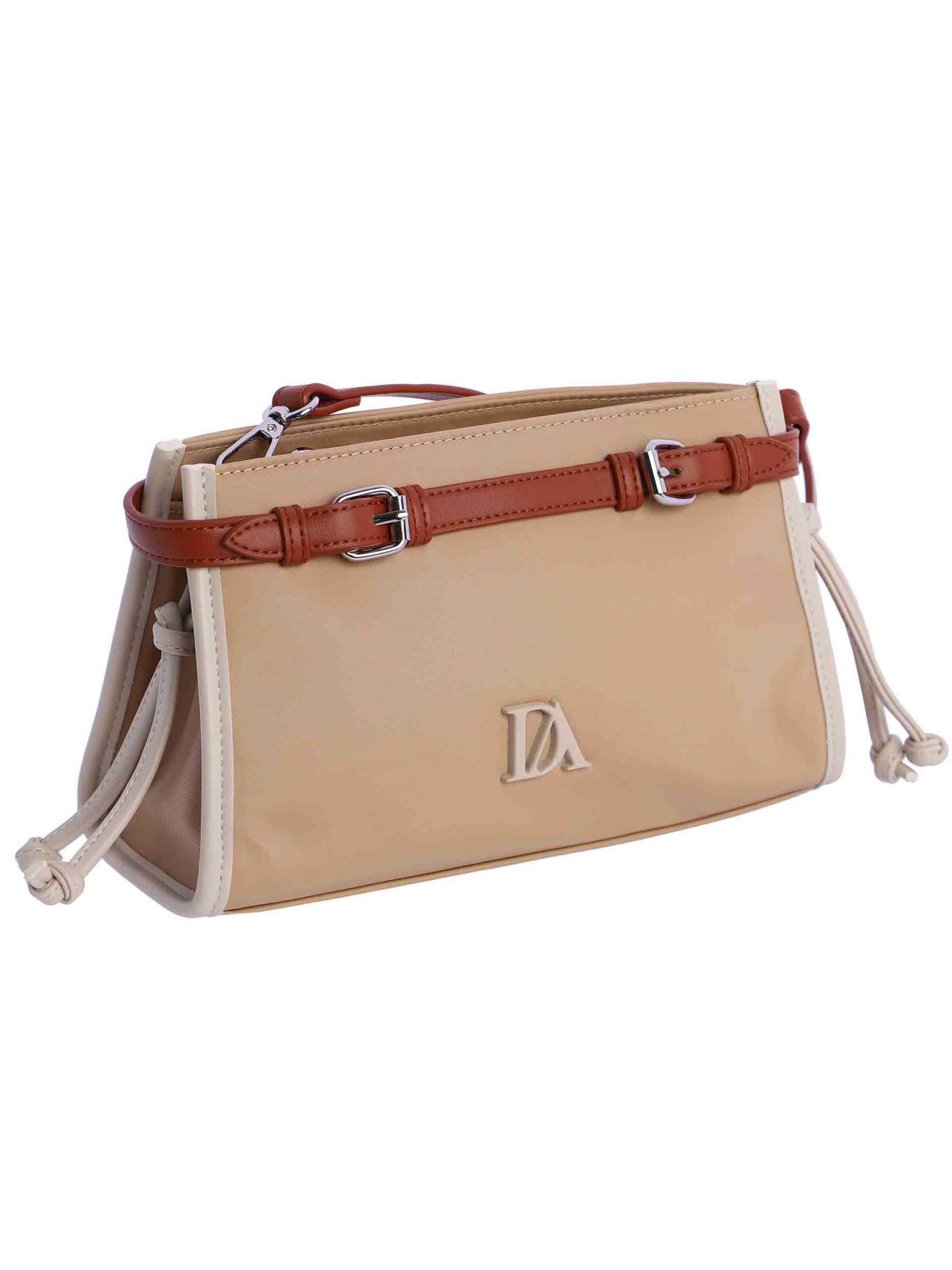 Don Algodon - Bolso de hombro 'Alborán' en beige