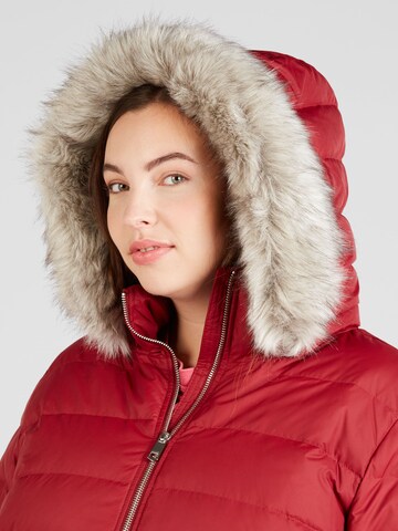 Tommy Hilfiger Curve Winter Coat in Red