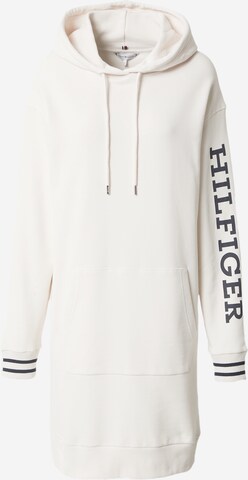 Robe TOMMY HILFIGER en blanc : devant