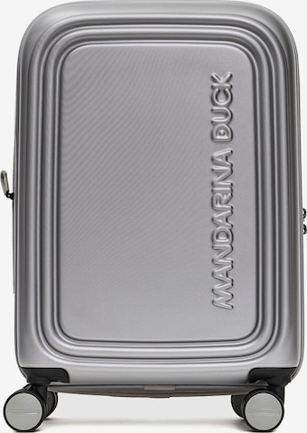 MANDARINA DUCK Trolley 'Logoduck' in Zilver: voorkant