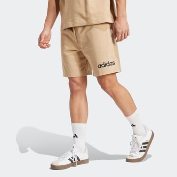ADIDAS SPORTSWEAR Regular Sportshorts in Beige: Vorderseite