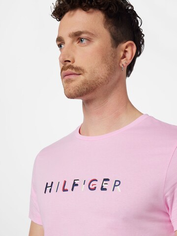 TOMMY HILFIGER - Camiseta en rosa