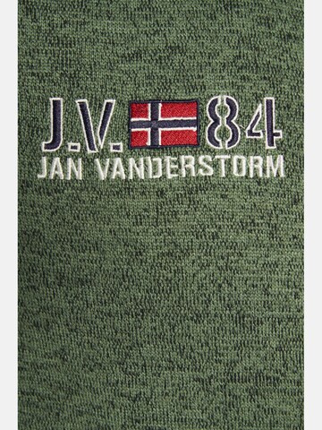 Jan Vanderstorm Sweatvest ' Asva ' in Groen