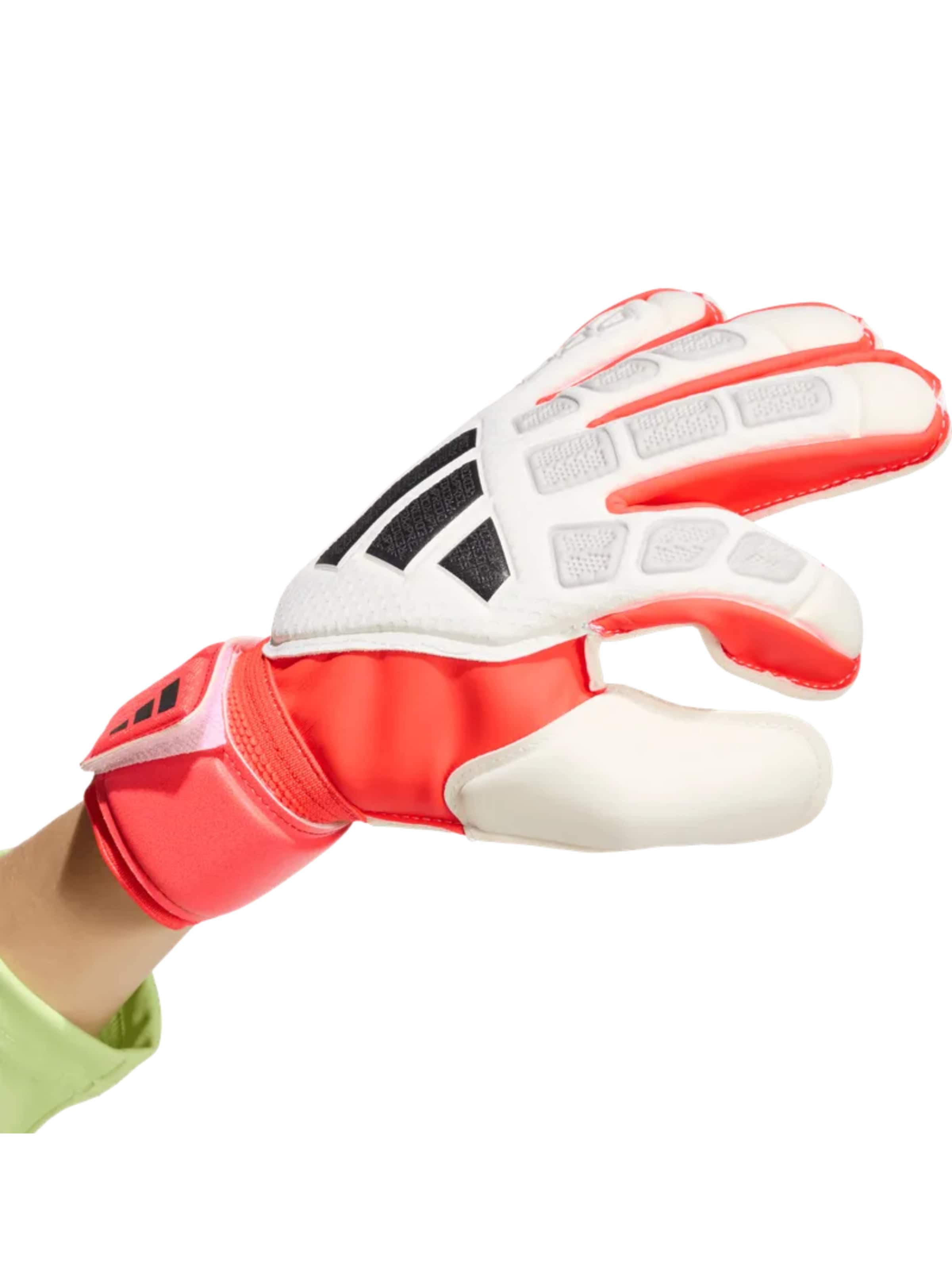 ADIDAS PERFORMANCE Sporthandschuhe 'Predator Match Fingersave Junior Born for Goals'‌‌‌‌ in Weiß